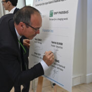 Cérémonie de signature et lancement du laboratoire commun entre BNP Paribas et Télécom Paris